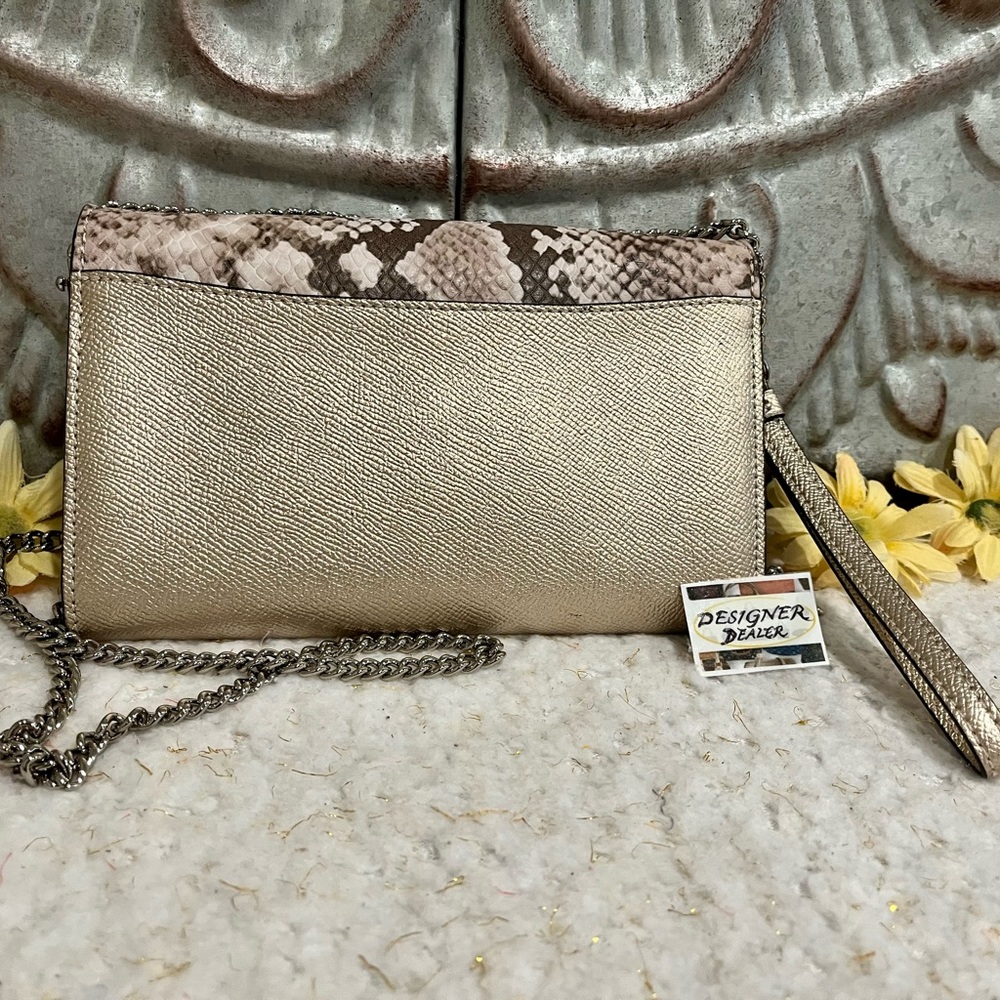 Authentic COACH Exotic Chain Crossbody EUC! # 39026 RARE! - Picture 5 of 11